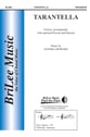 Tarantella Unison choral sheet music cover